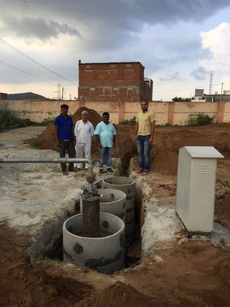 Rainwater harvest at Jaipur